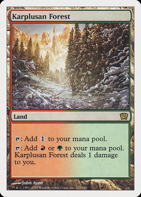9ed 321 karplusan forest