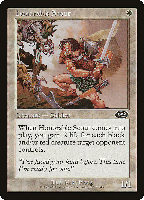 Pls 8 honorable scout