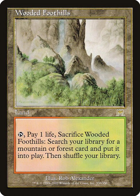 Ons 330 wooded foothills