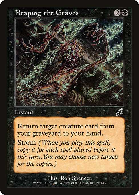 Scg 72 reaping the graves