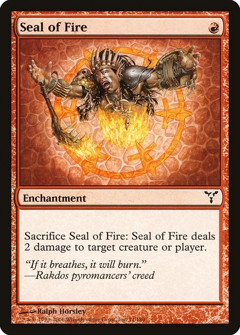 Dis 71 seal of fire