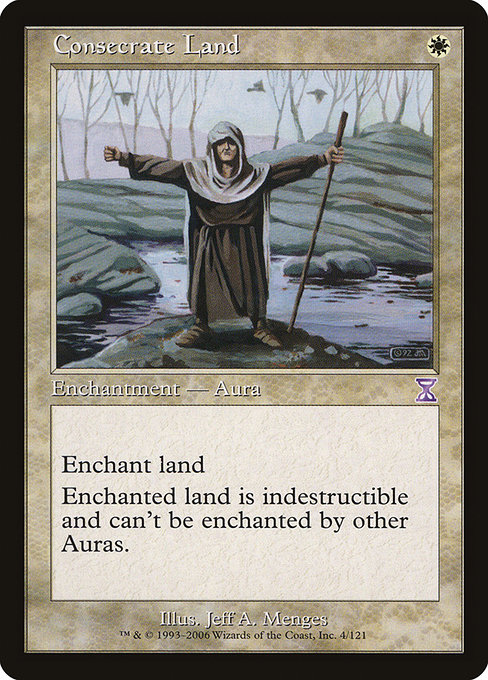 Tsb 4 consecrate land