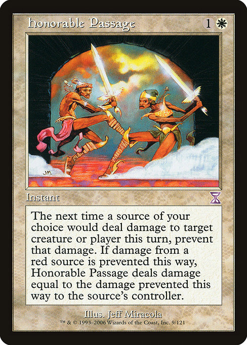 Tsb 9 honorable passage