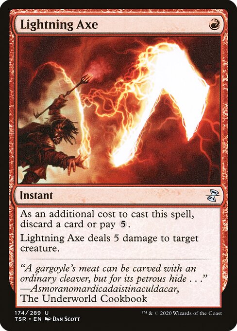 Tsr 174 lightning axe