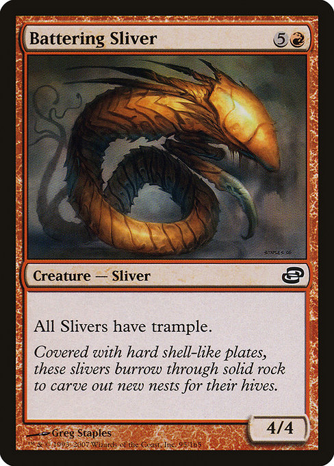 Plc 95 battering sliver