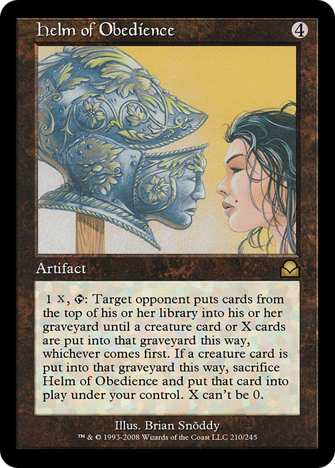 Me2 210 helm of obedience