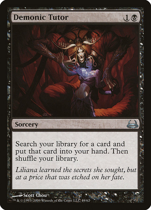 Ddc 49 demonic tutor