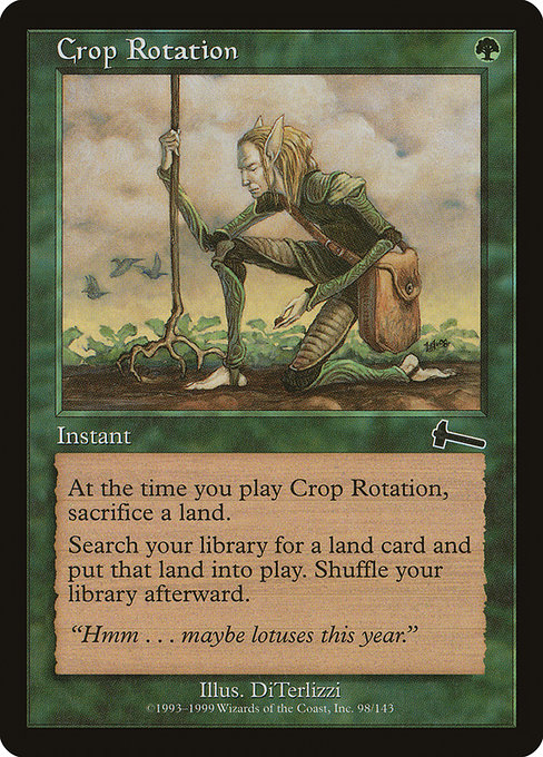 Ulg 98 crop rotation