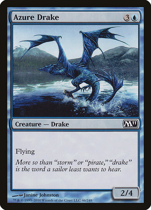 M11 46 azure drake