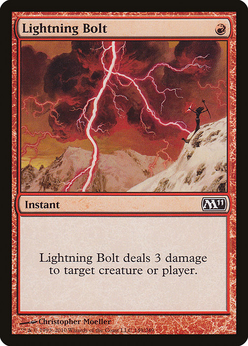 M11 149 lightning bolt
