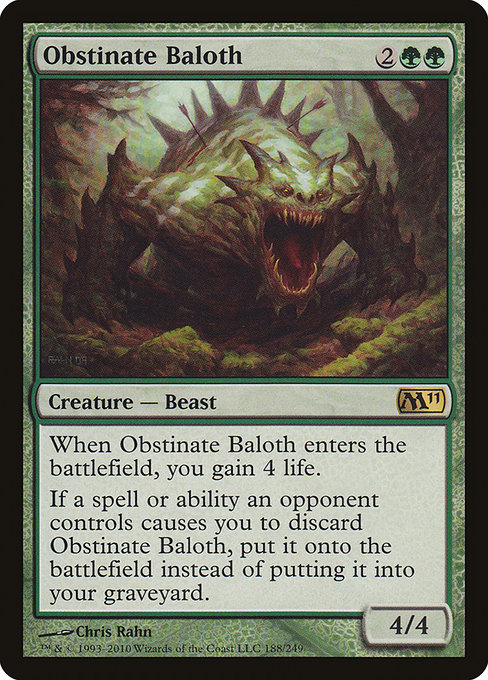 M11 188 obstinate baloth