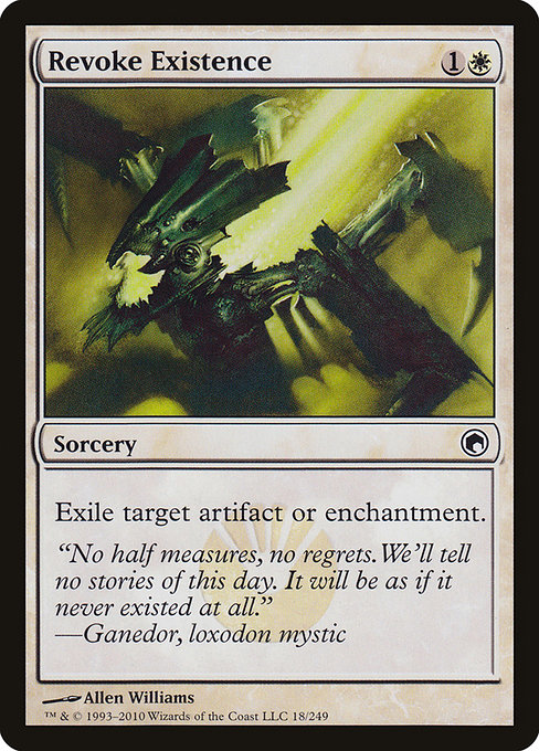 Som 18 revoke existence