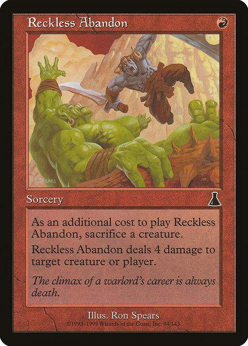 Uds 94 reckless abandon