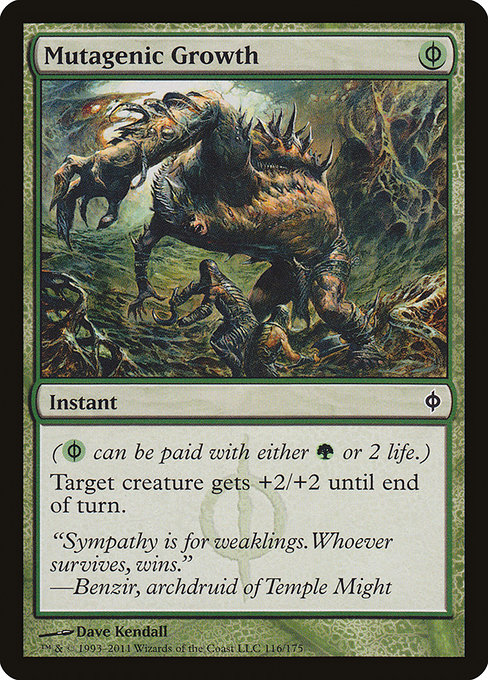 Nph 116 mutagenic growth