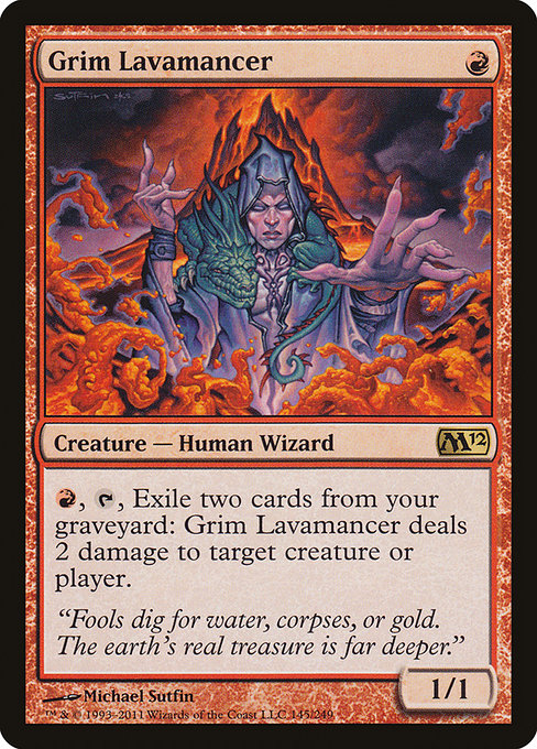 M12 145 grim lavamancer