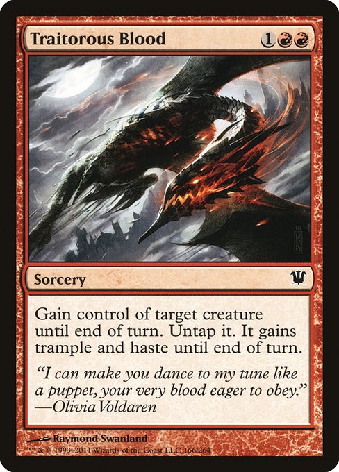 Isd 166 traitorous blood