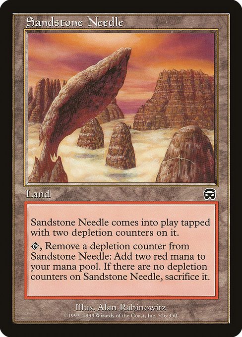 Mmq 326 sandstone needle