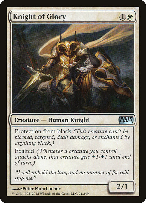 M13 21 knight of glory
