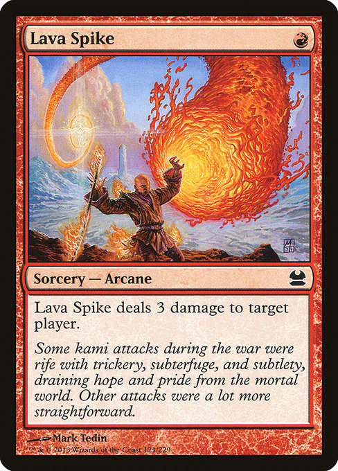 Mma 121 lava spike