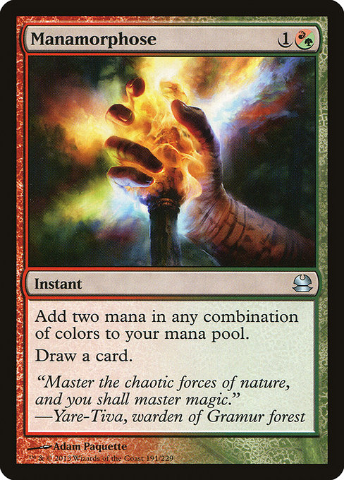 Mma 191 manamorphose