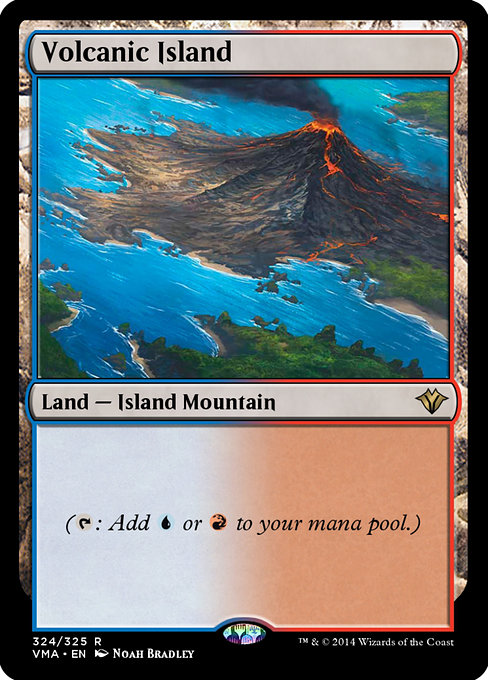 Vma 324 volcanic island