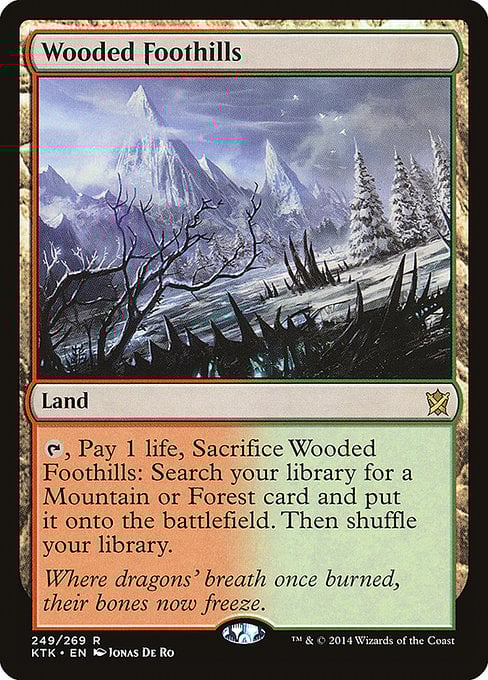 Ktk 249 wooded foothills