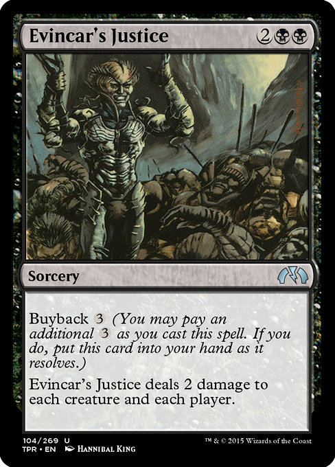 Tpr 104 evincar s justice