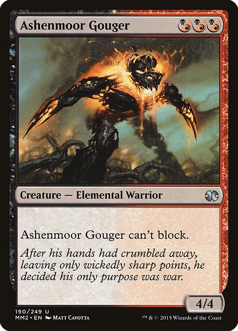 Mm2 190 ashenmoor gouger