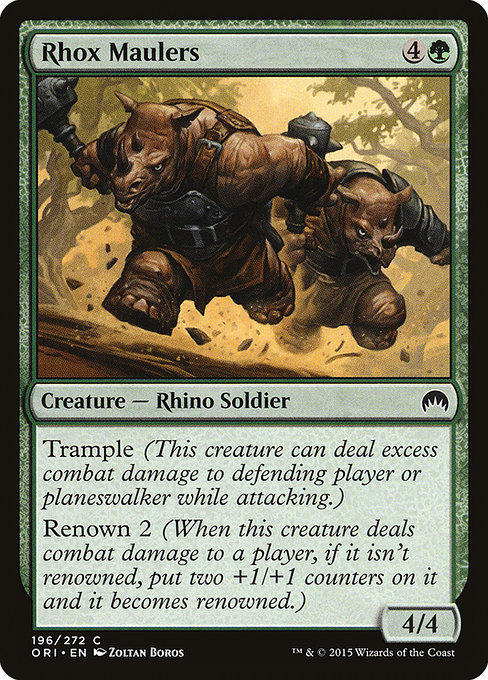 Ori 196 rhox maulers