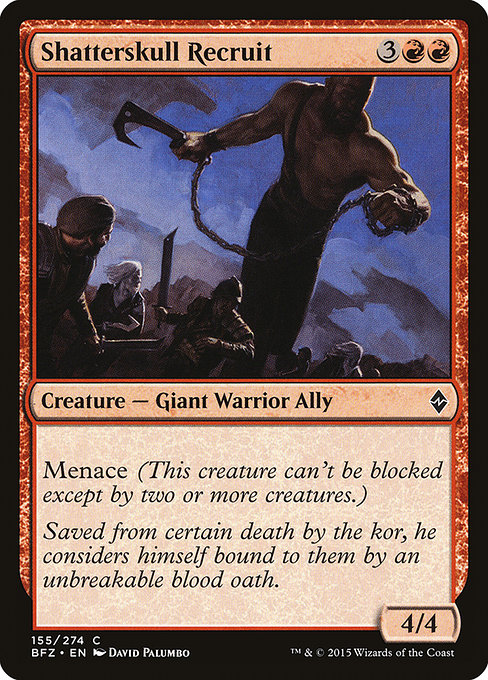 Bfz 155 shatterskull recruit