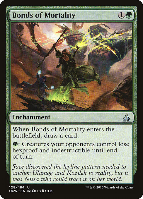 Ogw 128 bonds of mortality