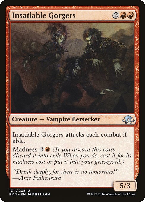 Emn 134 insatiable gorgers
