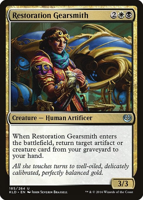 Kld 185 restoration gearsmith