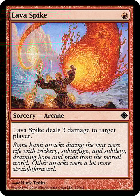 Td0 b20 lava spike