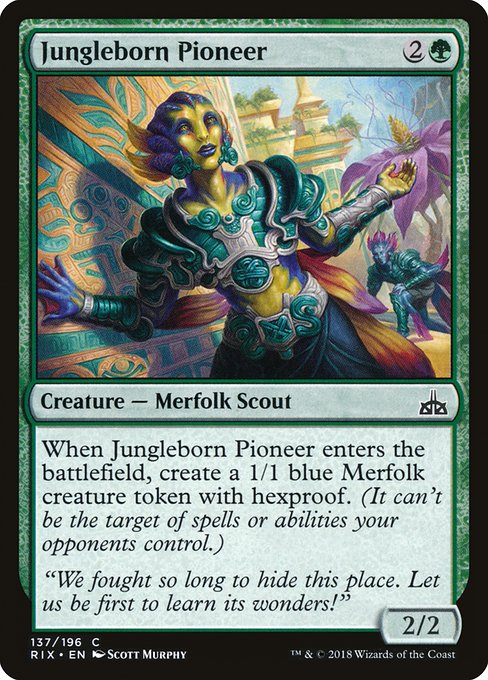 Rix 137 jungleborn pioneer