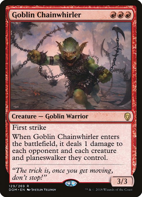 Dom 129 goblin chainwhirler