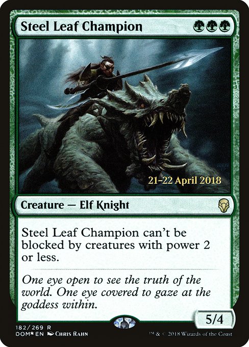 Pdom 182s steel leaf champion