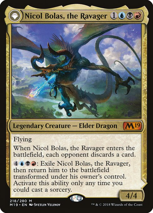 M19 218 nicol bolas the ravager