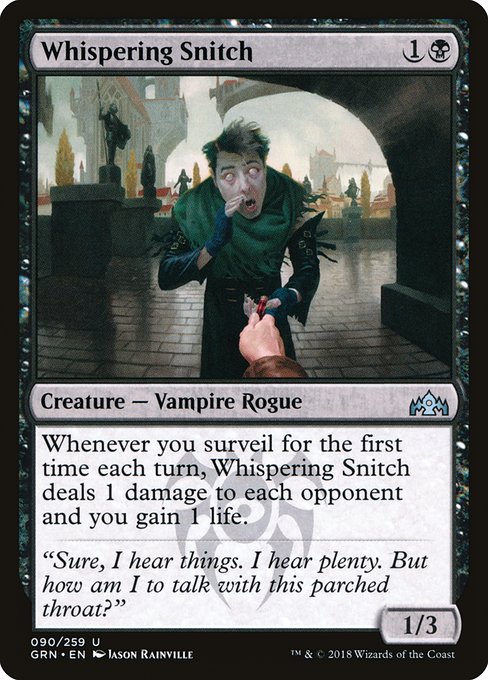 Grn 90 whispering snitch