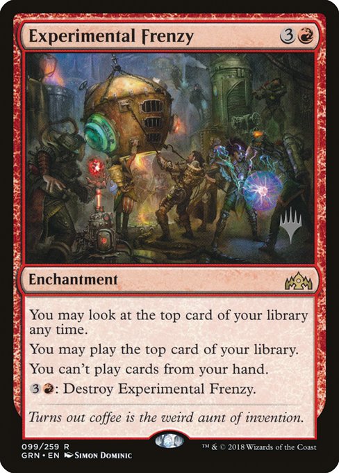 Pgrn 99p experimental frenzy