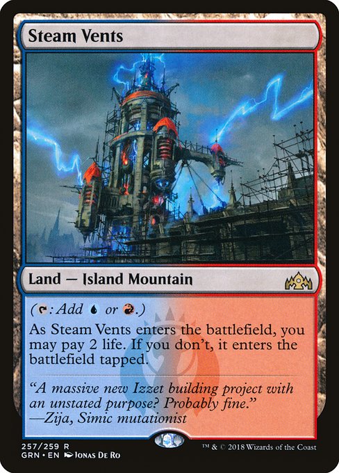 Grn 257 steam vents