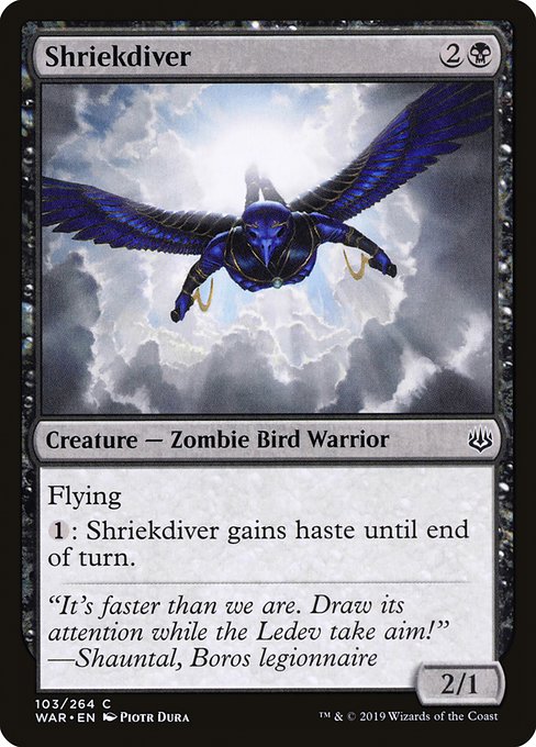 War 103 shriekdiver