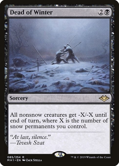 Mh1 85 dead of winter