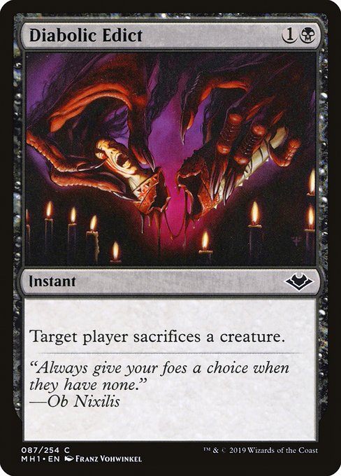 Mh1 87 diabolic edict