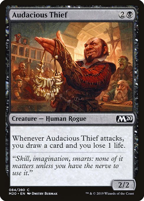 M20 84 audacious thief