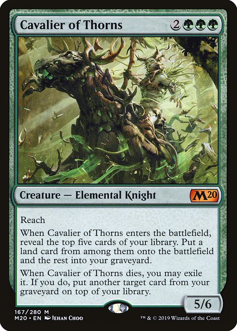 M20 167 cavalier of thorns