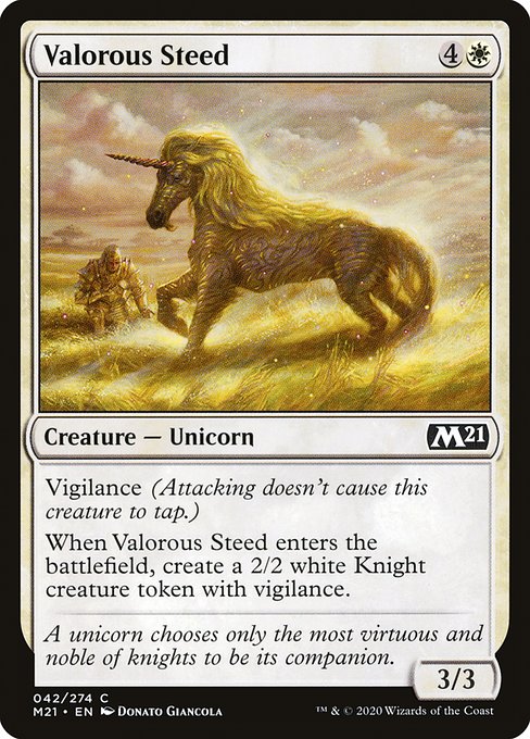 M21 42 valorous steed