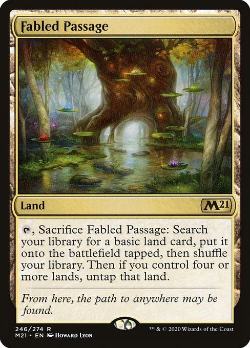 M21 246 fabled passage