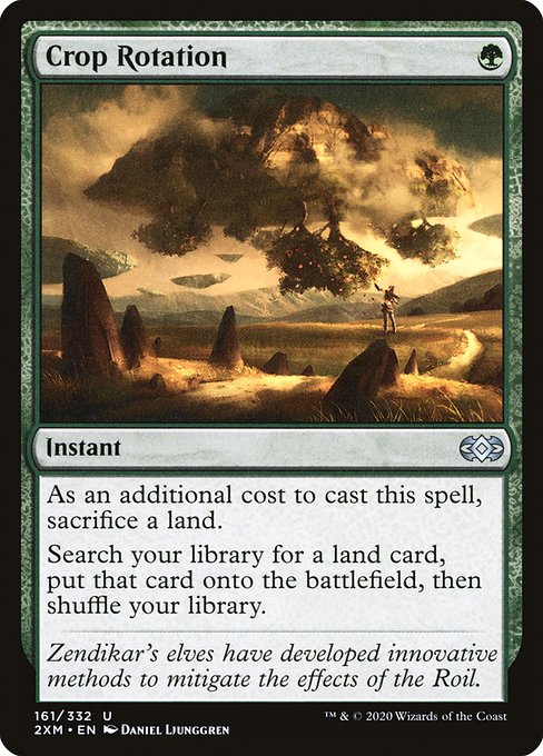 2xm 161 crop rotation