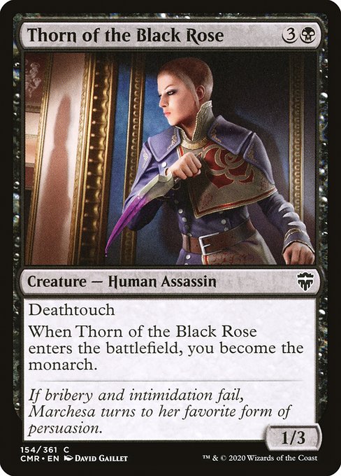 Cmr 154 thorn of the black rose